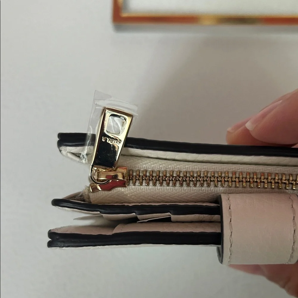 Furla white Leather small wallet